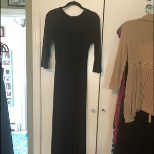 Mock wrap dress. One size fits all.